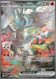 Reshiram ex 166/086 NM