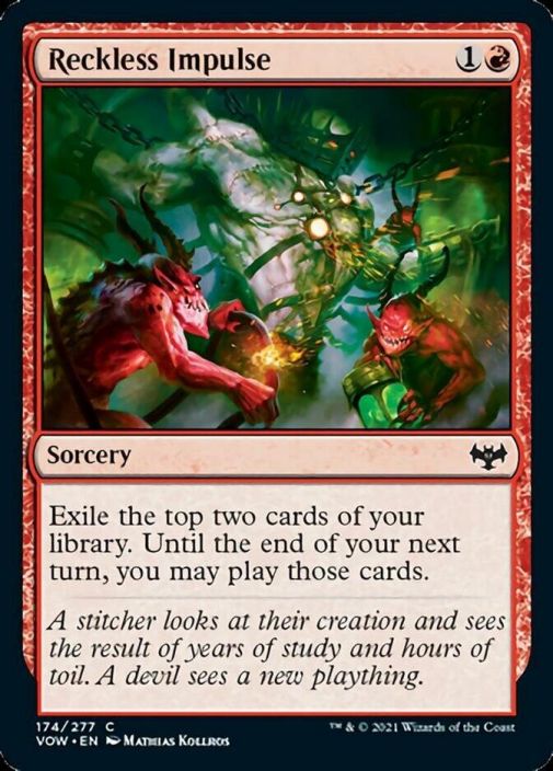 Reckless Impulse Foil Kunto: Near Mint