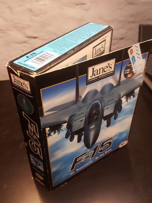 Jane's Combat Simulations F-15 Big Box Kaytetty PC