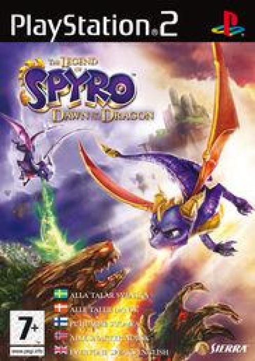 Spyro dawn of the dragon kaytetty PS2