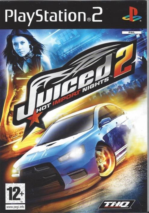 Juiced 2 hot import nights kaytetty PS2