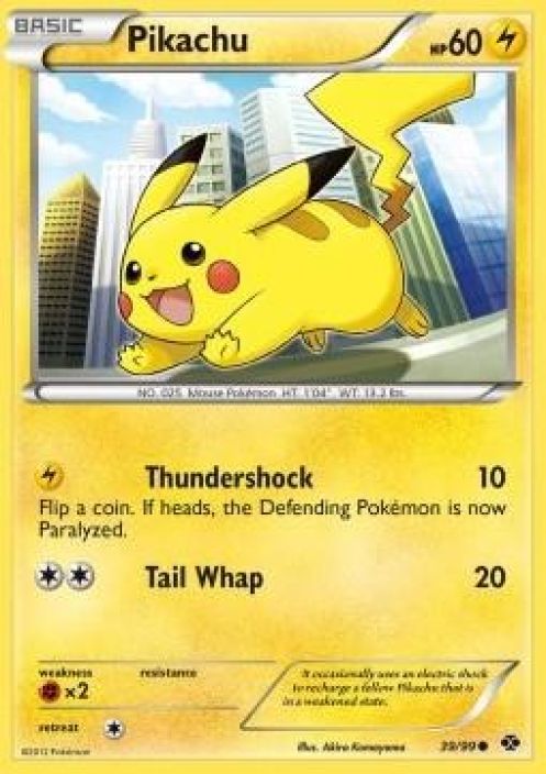 Pikachu 39/99 PL Kunto: Played