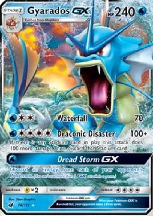 Gyarados GX 18/111 Kunto: Excellent