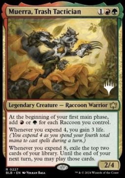 Muerra, Trash Tactician Foil Promo Kunto: Near Mint