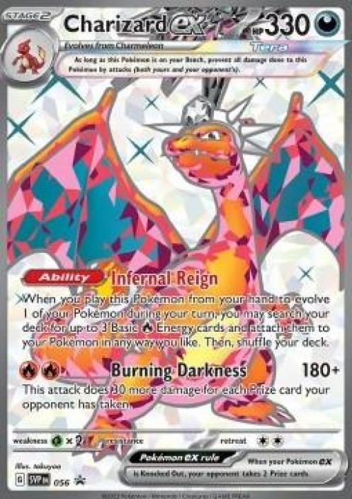 Charizard ex 056 Kunto: Near Mint