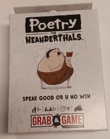 Poetry for Neanderthals Grab & Game ENG Lautapeli / Korttipeli
