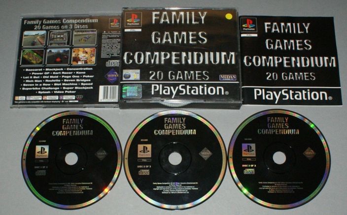 Family Games Compendium PS1