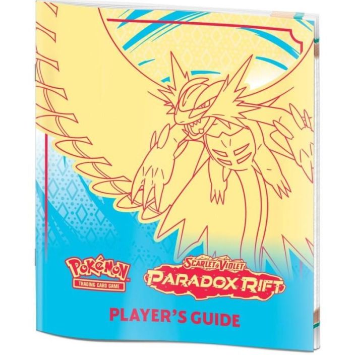 Pokemon Player's Guide Paradox Rift Roaring Moon Taydellinen kuvallinen korttilista