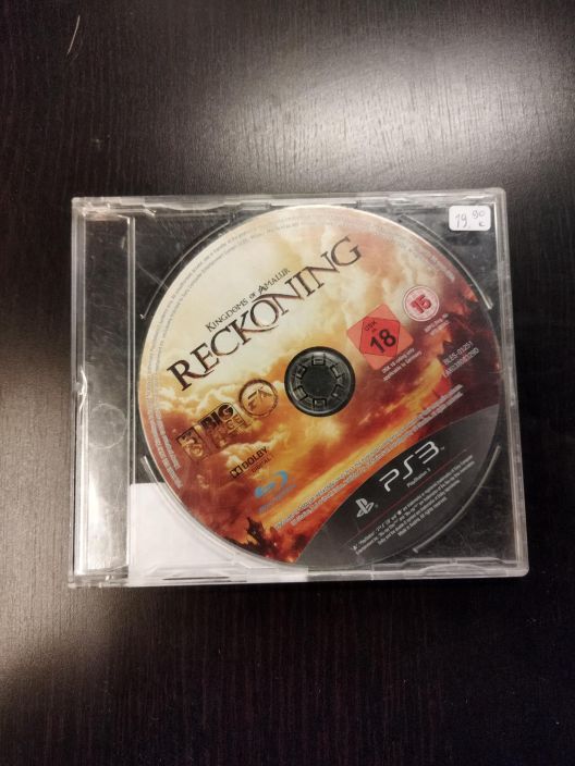 Kingdoms of Amalur: Reckoning Loose kaytetty PS3 Ei alkuperaisia Pahveja