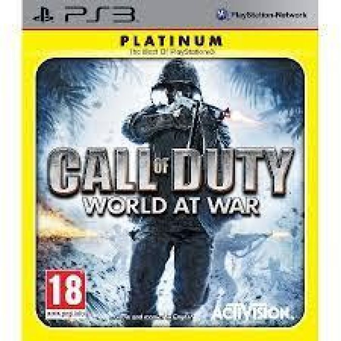 Call of Duty World at War kaytetty Ps3