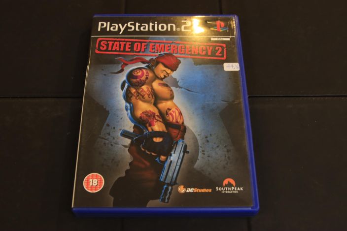 State Of Emergency 2 PS2 kaytetty