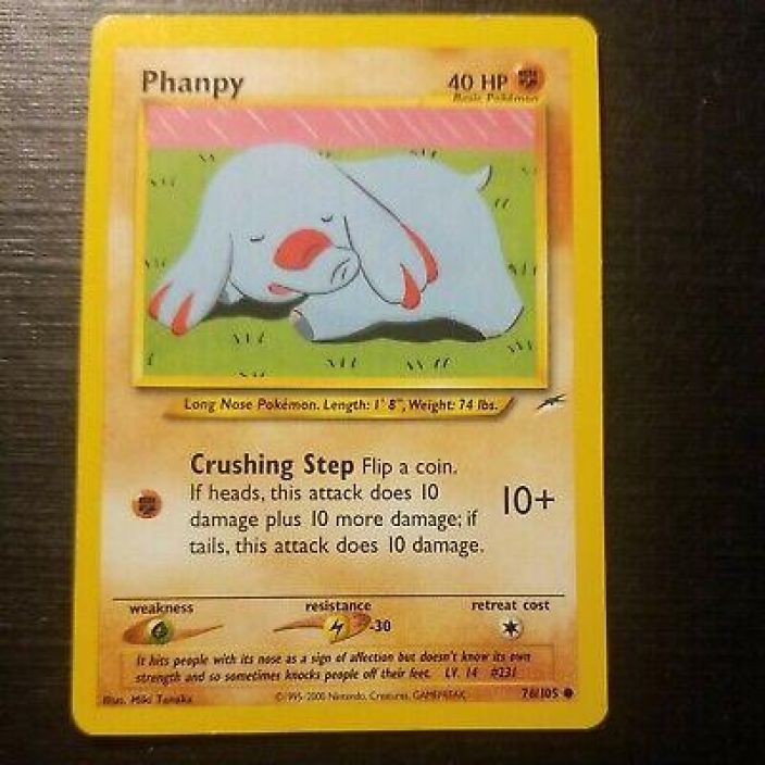 Phanpy 76/105 Kunto: Excellent