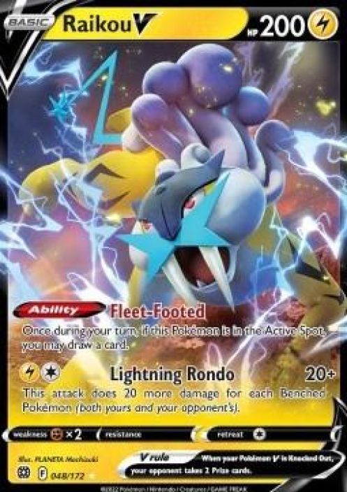 Raikou V 048/172 Kunto: Near Mint