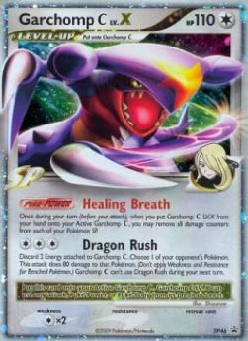 Garchomp C LV. X DP46 Kunto: DMG (pieni taitos vasen yla kulmassa)