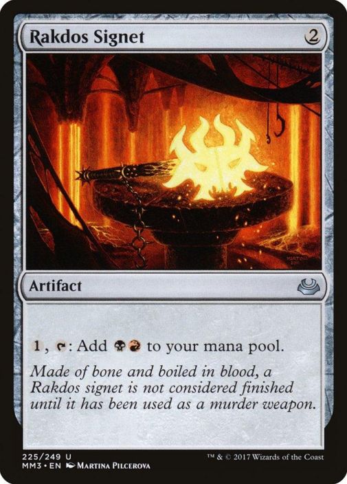 Rakdos Signet Kunto: Near MInt
