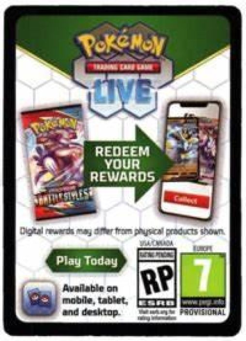 Pokemon Online Koodi Sword &amp; Shield Vivid Voltage Elite Trainer Box