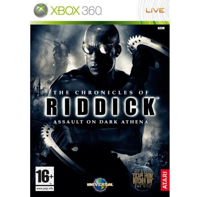 the chronicles of Riddick: assault on dark athena kaytetty xbox 360