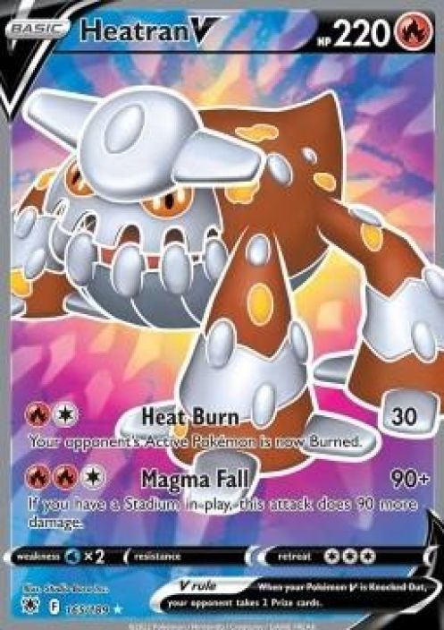 Heatran V 165/189 Kunto: Near Mint