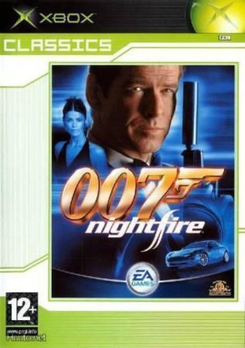 007 Nightfire Xbox Kaytetty
