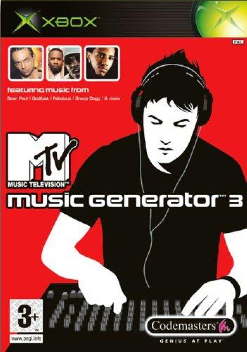 MTV Music Generator 3 Xbox Kaytetty