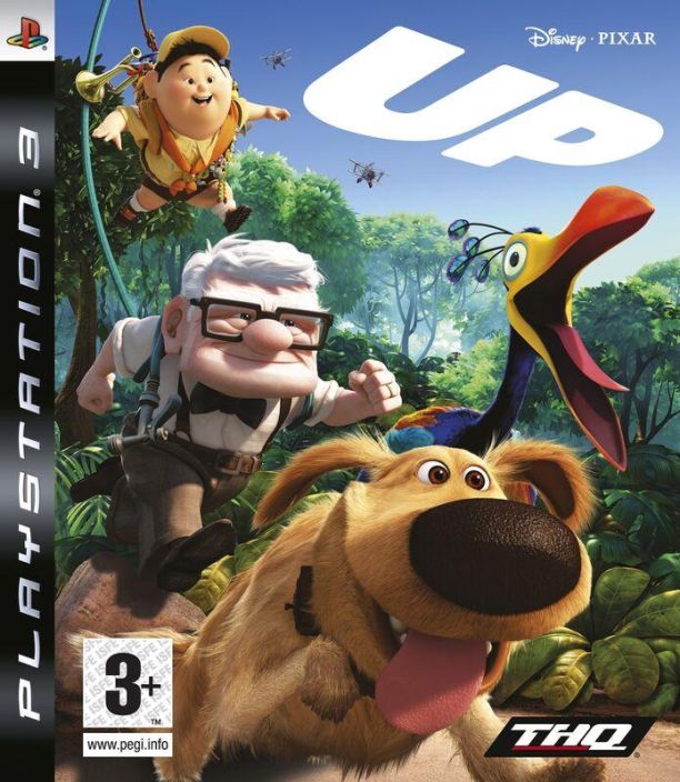 UP Disney Pixar PS3 kaytetty Suomi/ruotsi nordic versio 