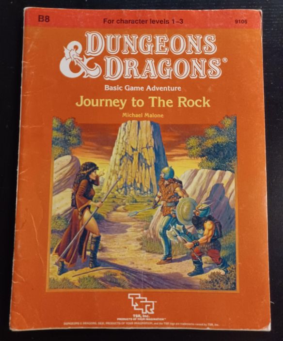 D&amp;D Basic Game Adventure, Journey to the rock