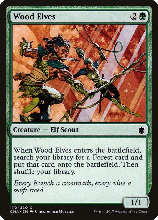 Wood Elves 170/320C NM Kunto NM