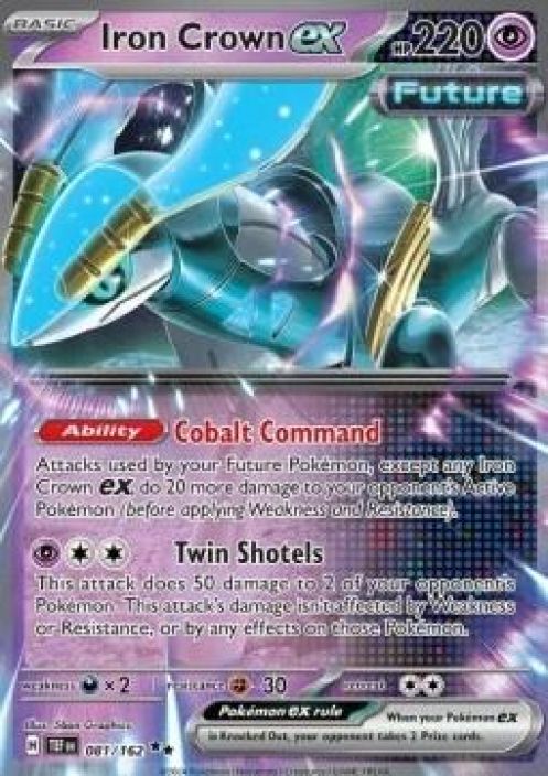 Iron Crown EX 081/162 Kunto: Near Mint
