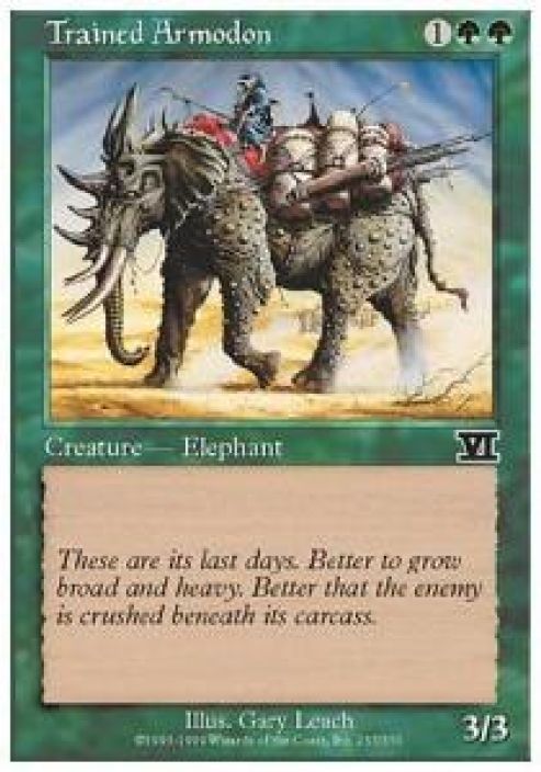 Trained Armodon Kunto: EX