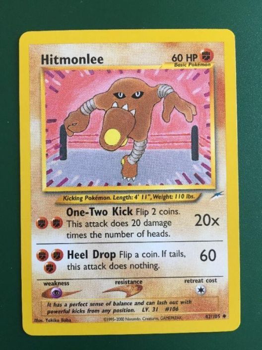 Hitmonlee 42/105 Kunto: Excellent