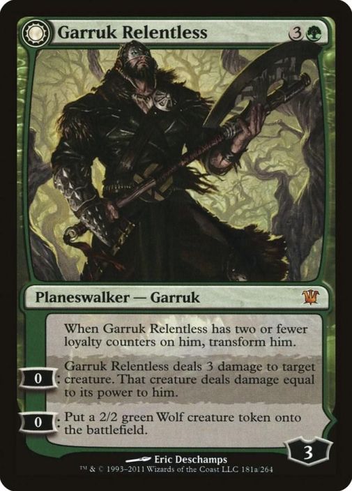 Garruk Relentless Kunto: Excellent