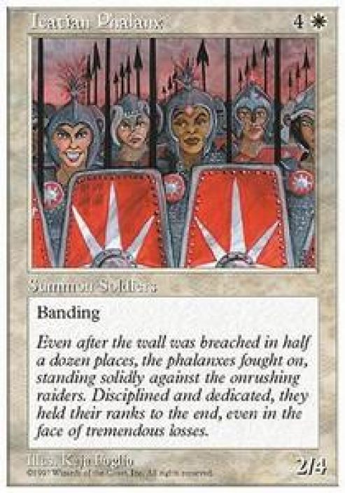 Icatian Phalanx Kunto: Near Mint