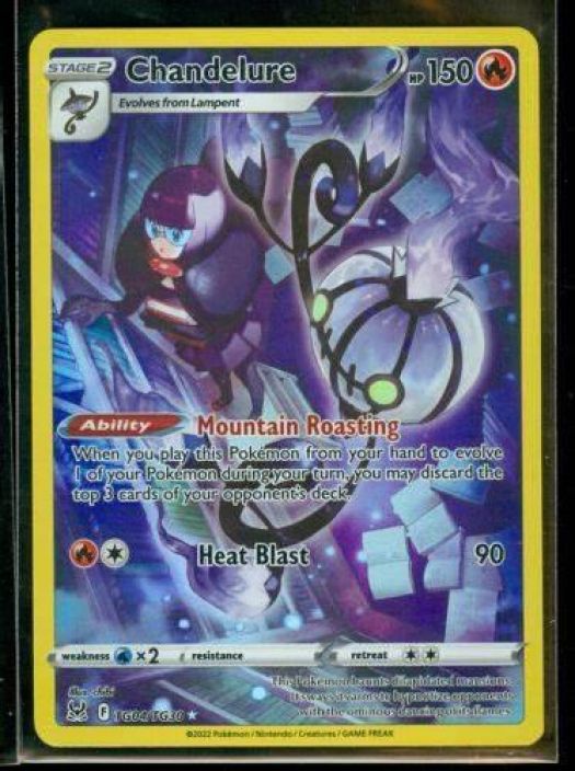 Chandelure TG04/TG30 Kunto: Near Mint