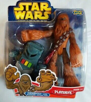 Star Wars Jedi Force Chewbacca with Wookiee action tool (2004) Boxed