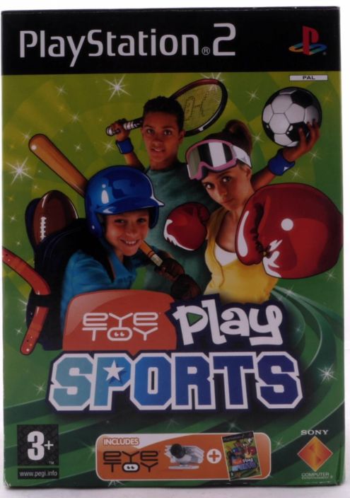 Eyetoy play sports kaytetty PS2