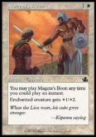 Mageta's Boon