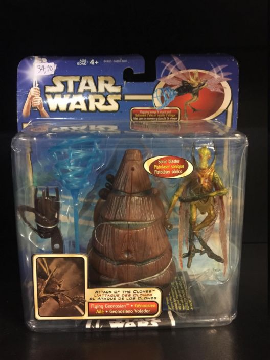 Star Wars Attack of the Clones Flying Genosian (2003) Boxed