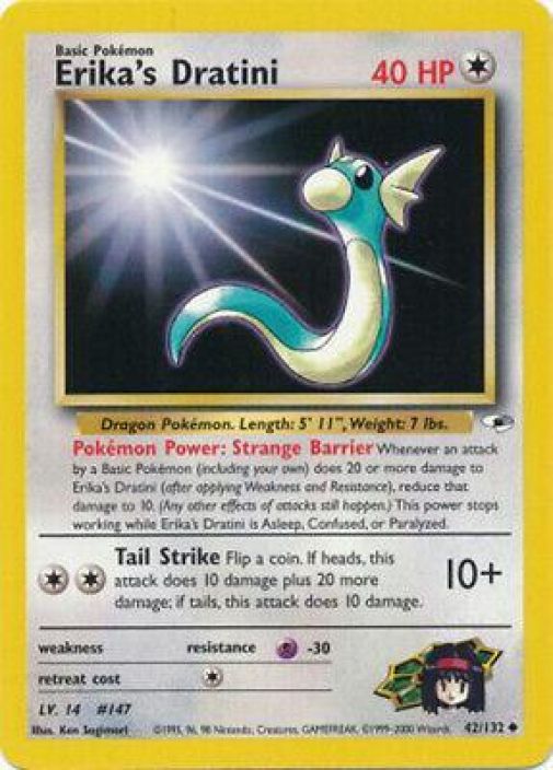 Erika's Dratini 42/132 PL Kunto: Played