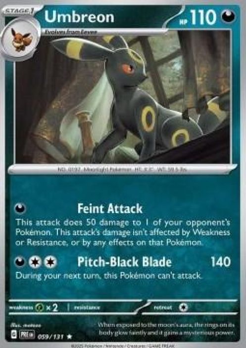 Umbreon 059/131 Holo Kunto: NM