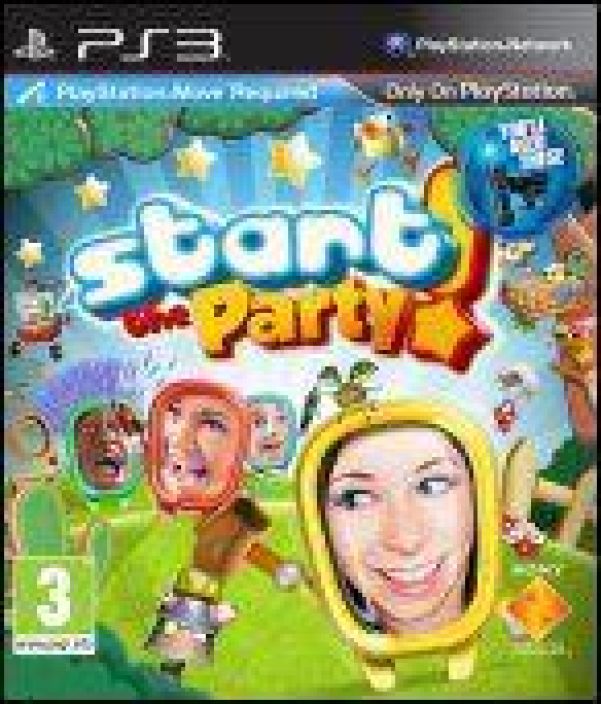 Playstation Move Start the Party kaytetty PS3 kaytetty