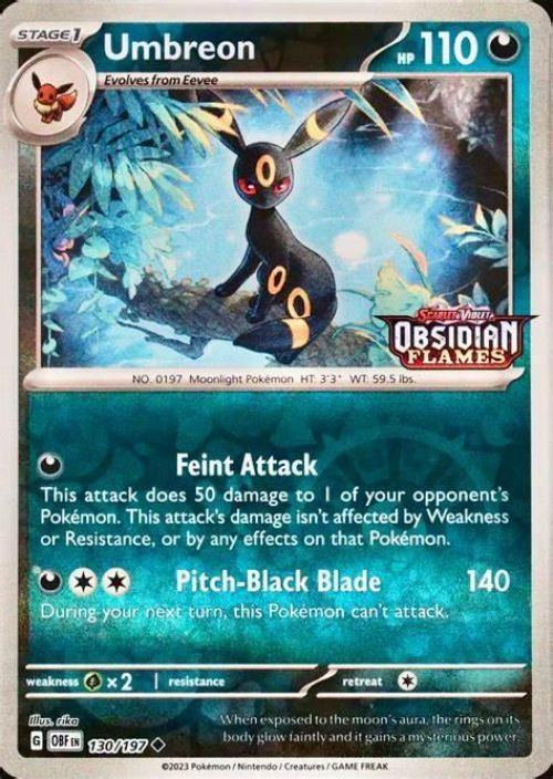 Umbreon 1230/197 Kunto: Near Mint