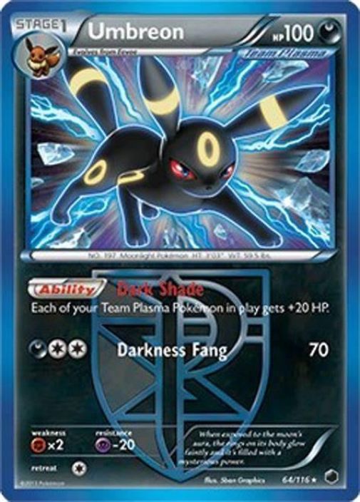 Umbreon 64/116 Kunto: Damaged
