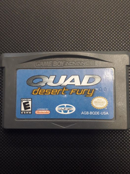 Quad Desert Fury Gameboy Advance Boxed