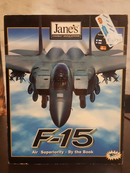 Jane's Combat Simulations F-15 Big Box Kaytetty PC