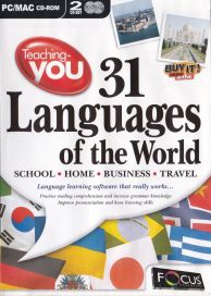 Teaching-you 31 Languages of the World Käytetty PC