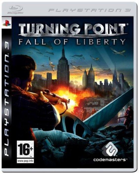 Turning Point: Fall Of Liberty kaytetty PS3