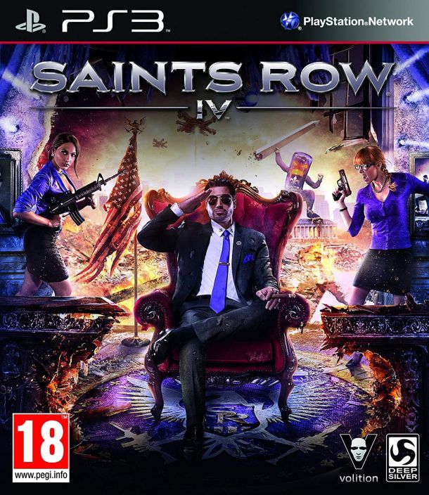 Saints Row IV kaytetty PS3
