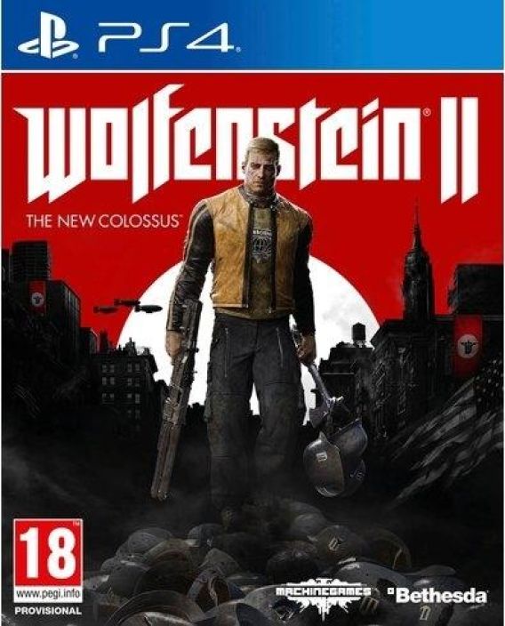 Wolfenstein 2 The New Colossus PS4 kaytetty PS4