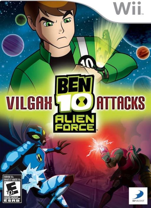 Ben 10 Vilgax Attacks Kaytetty Wii