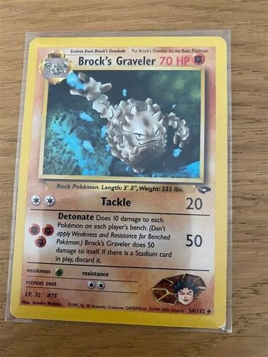 Brock's Graveler 34/132 Kunto: Excellent